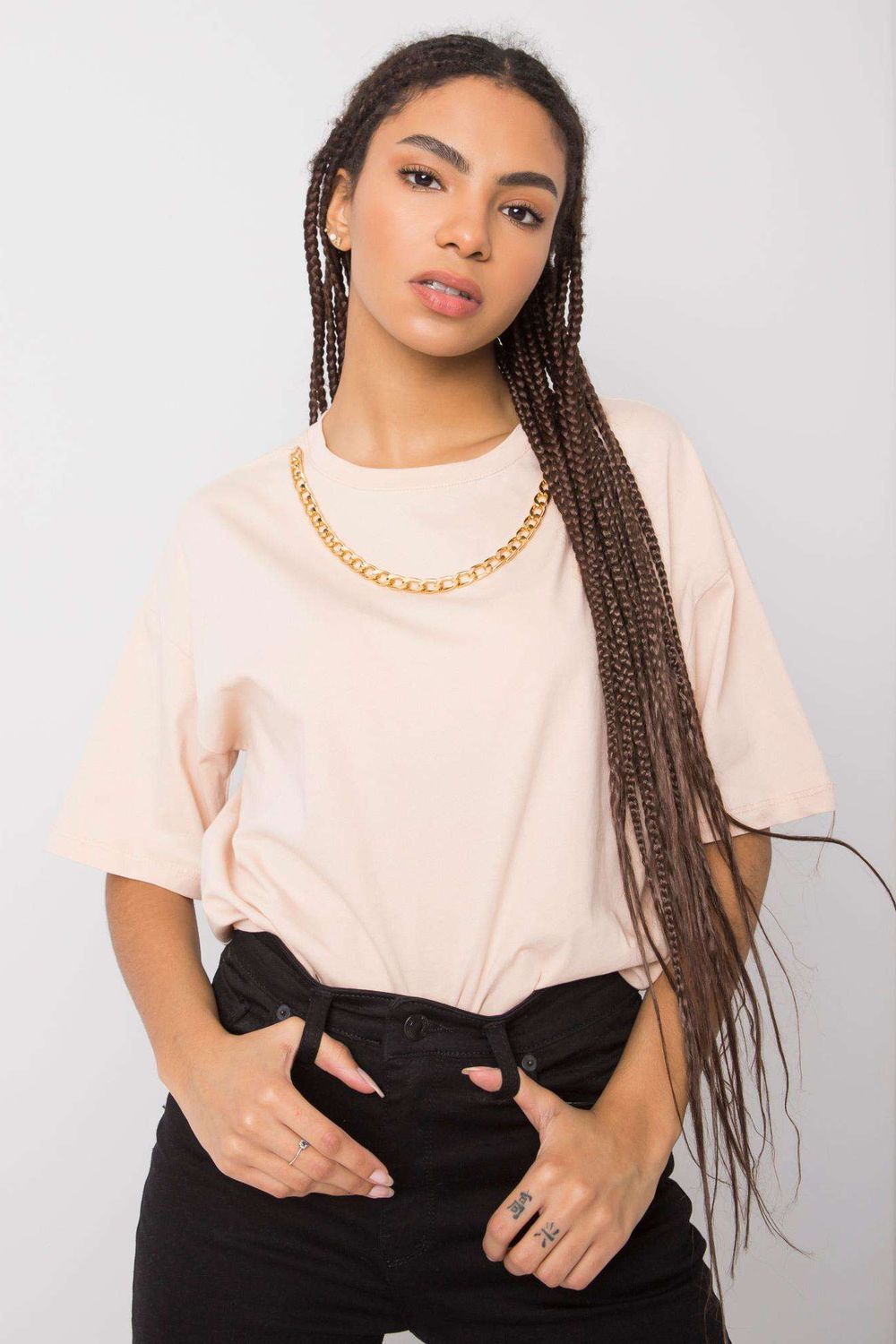 T-shirt model 178079 Rue Paris  pink