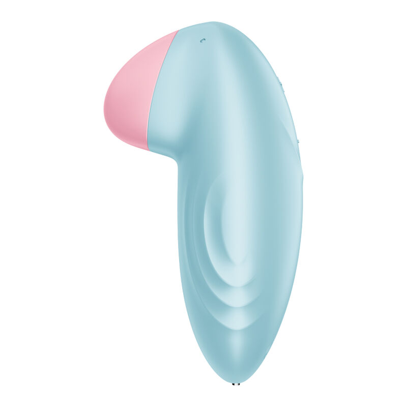SATISFYER TROPICAL TIP LAY-ON VIBRATOR - BLUE