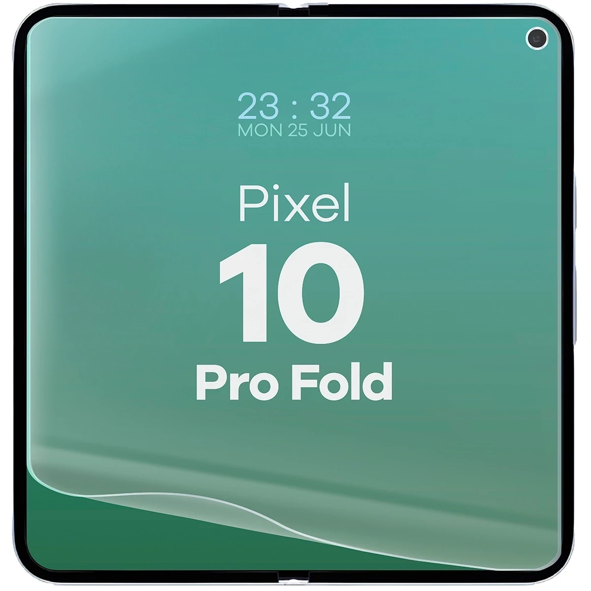 Folia hydrożelowa na środkowy ekran Bizon Glass Hydrogel Mid Duo do Google Pixel 10 Pro Fold [2 PACK]