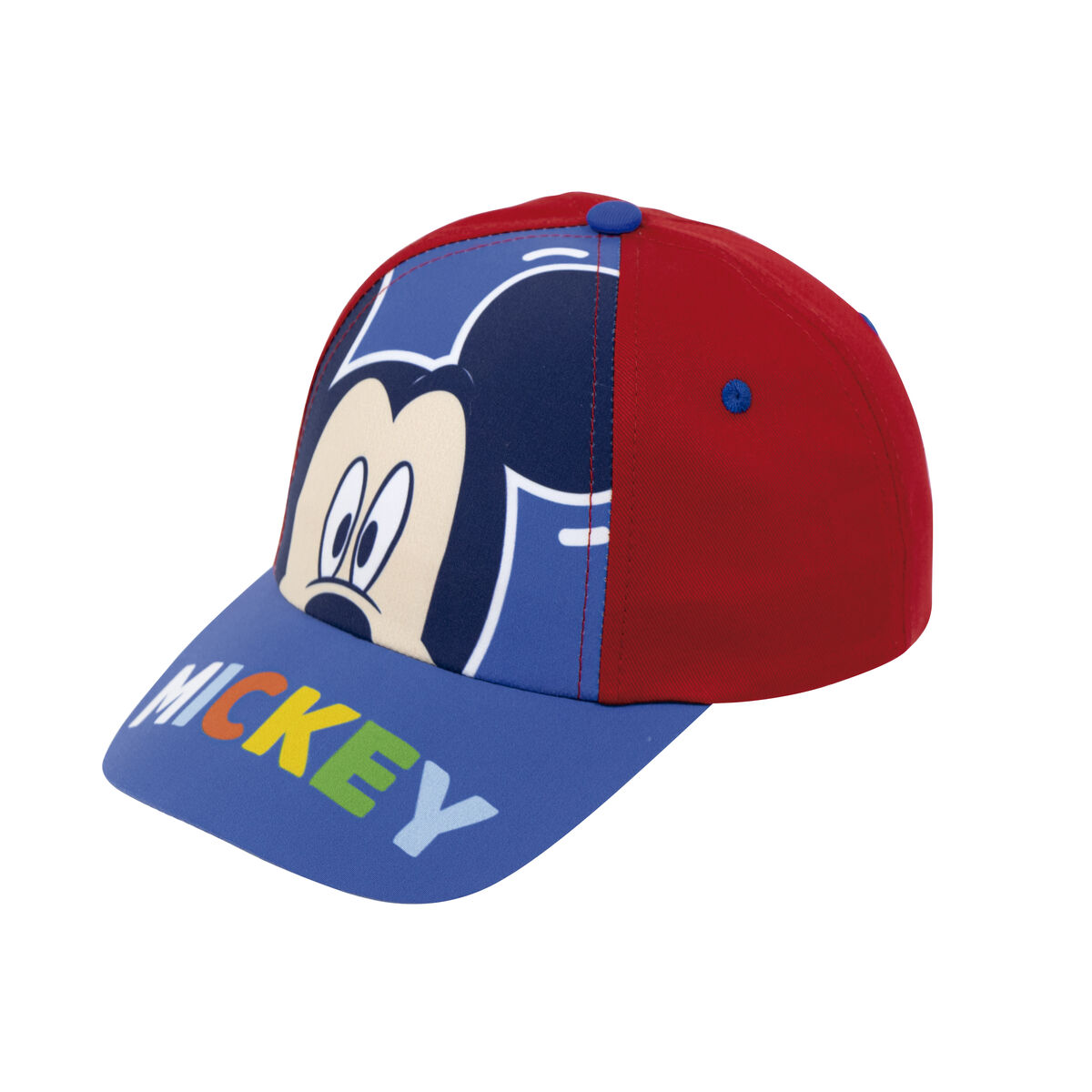 Child Cap Mickey Mouse Happy smiles Blue Red (48-51 cm)