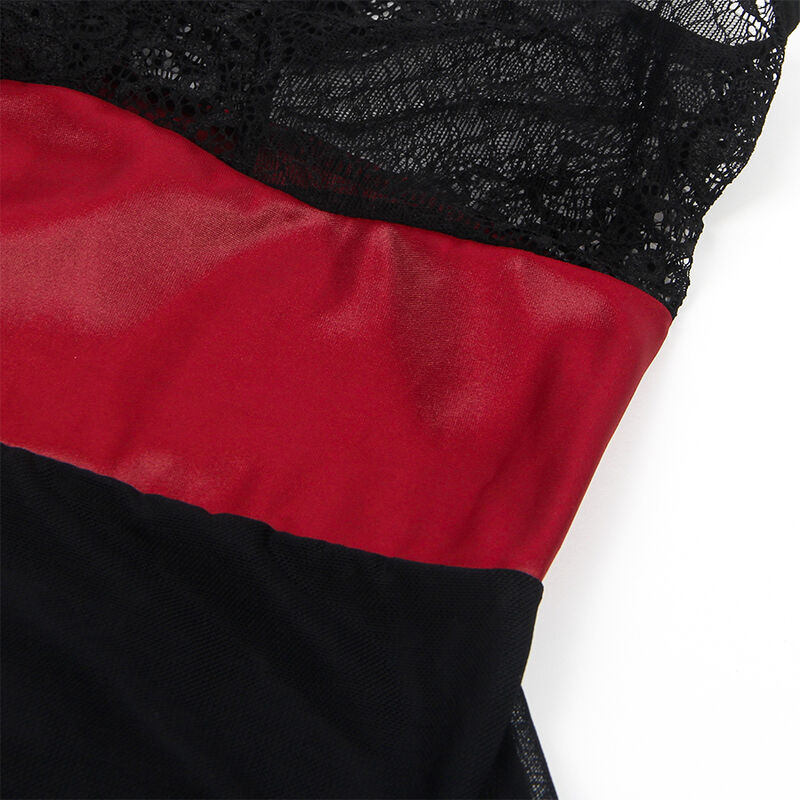 SUBBLIME - 954437 LACE BONDAGE DRESS BLACK L/XL SUBBLIME - 954437 LACE BONDAGE DRESS BLACK L/XL