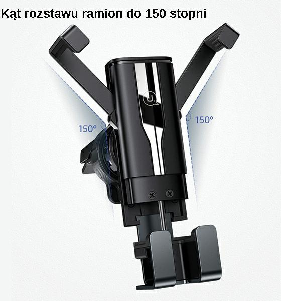 USAMS Air Vent Car Mount Gravity black ZJ058ZJ01 (US-ZJ058)