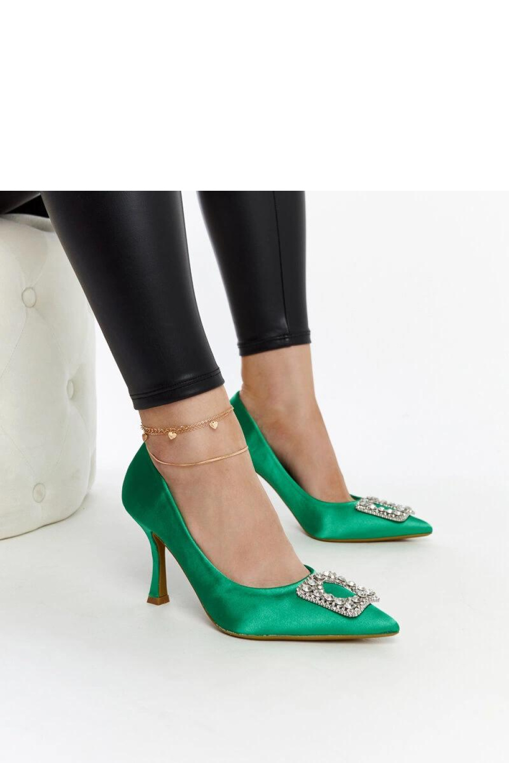  High heel pumps model 207512 Solea  green