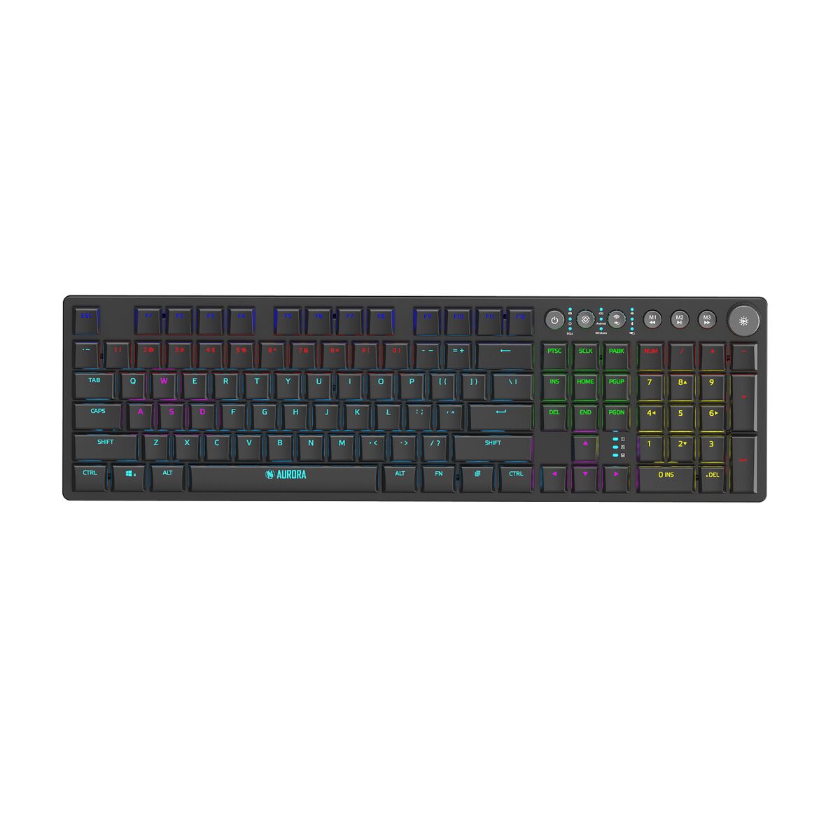 Keyboard Ibox AURORA K-6 Black English QWERTY Keyboard Ibox AURORA K-6 Black English QWERTY