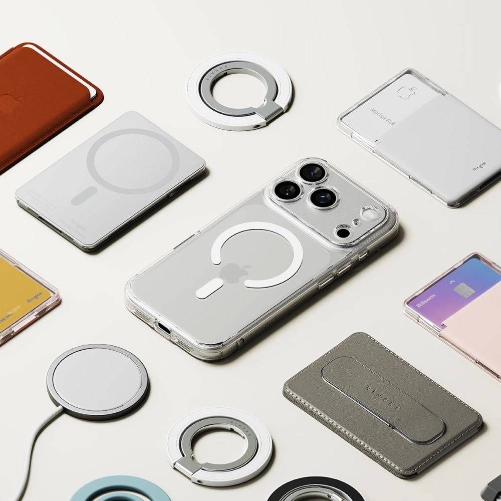 Etui Ringke Fusion Magnetic MagSafe do Apple iPhone 17 Pro Clear