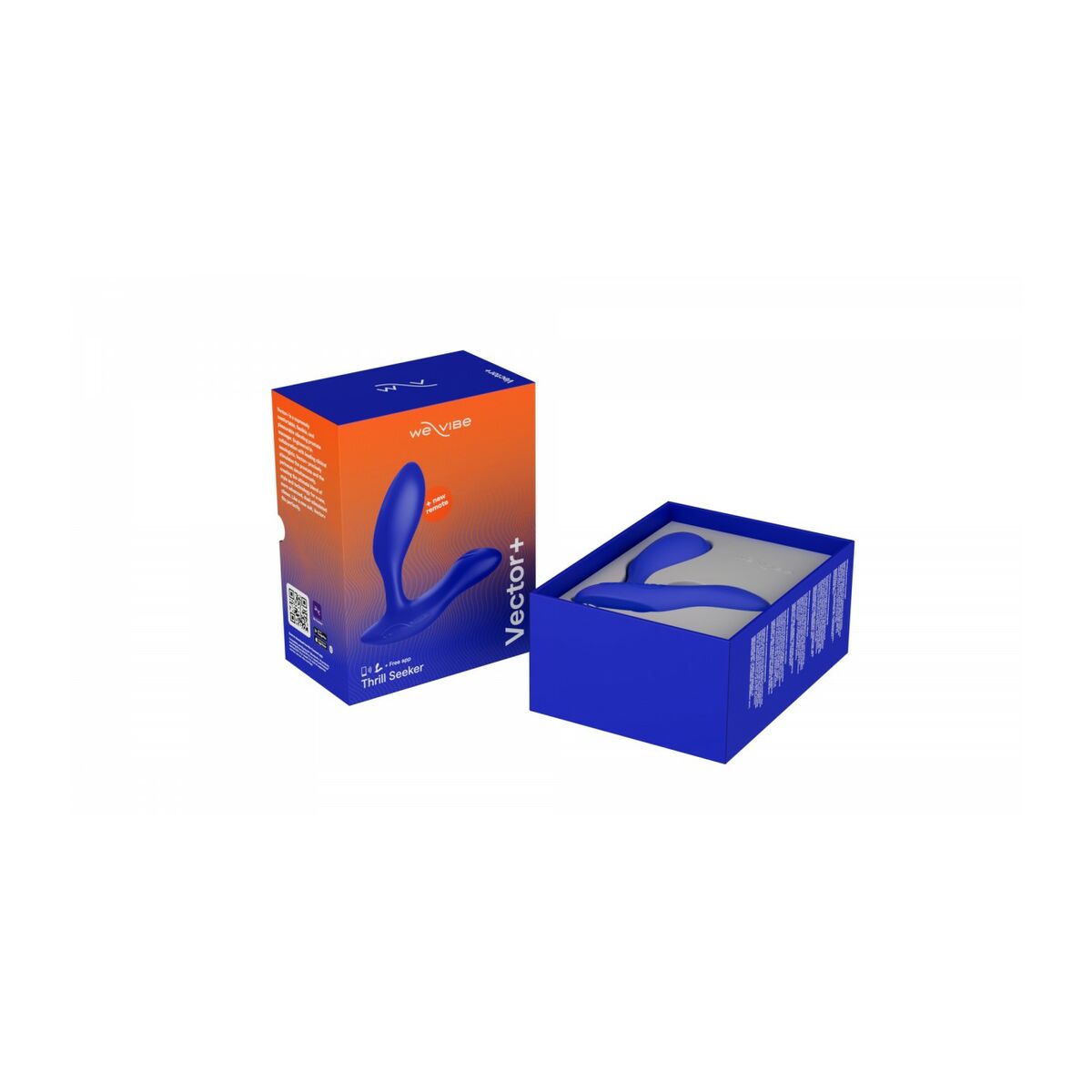 Cassini Anal Vibrator Black We-Vibe Blue