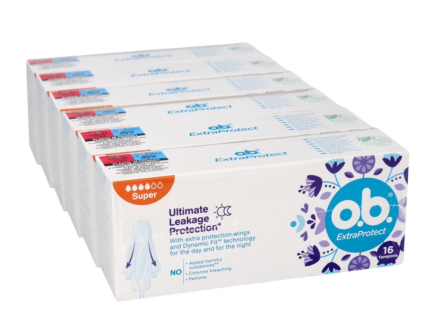 O.B.Extra Protect Tampony Ultimate Super (16) 1op.-6szt (5+1gratis)