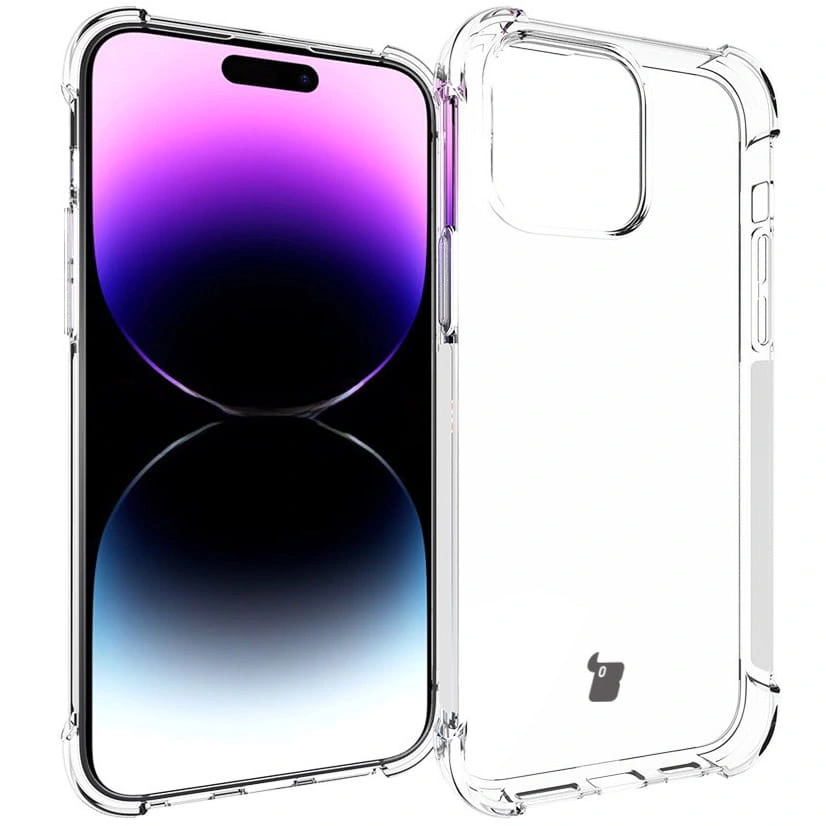 Bizon Case Clear Pack Apple iPhone 15 Pro Max clear