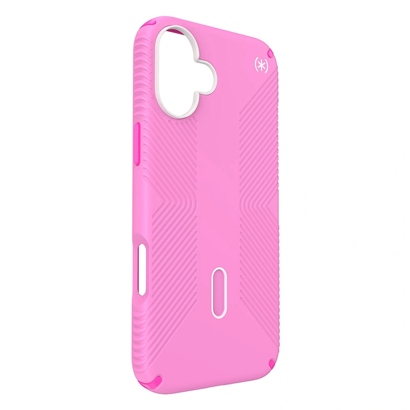Case Speck Presidio2 Grip ClickLock & MagSafe Apple iPhone 16 Plus (True Pink / Shocking Pink / White)