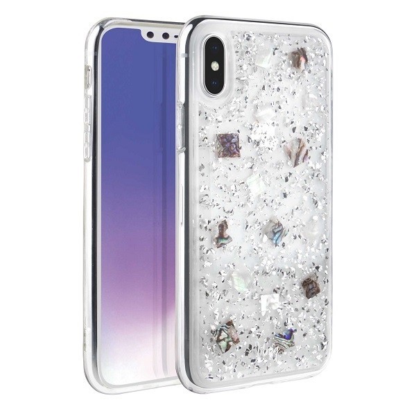 UNIQ Lumence Clear iPhone XS Max Perivvinkle silver