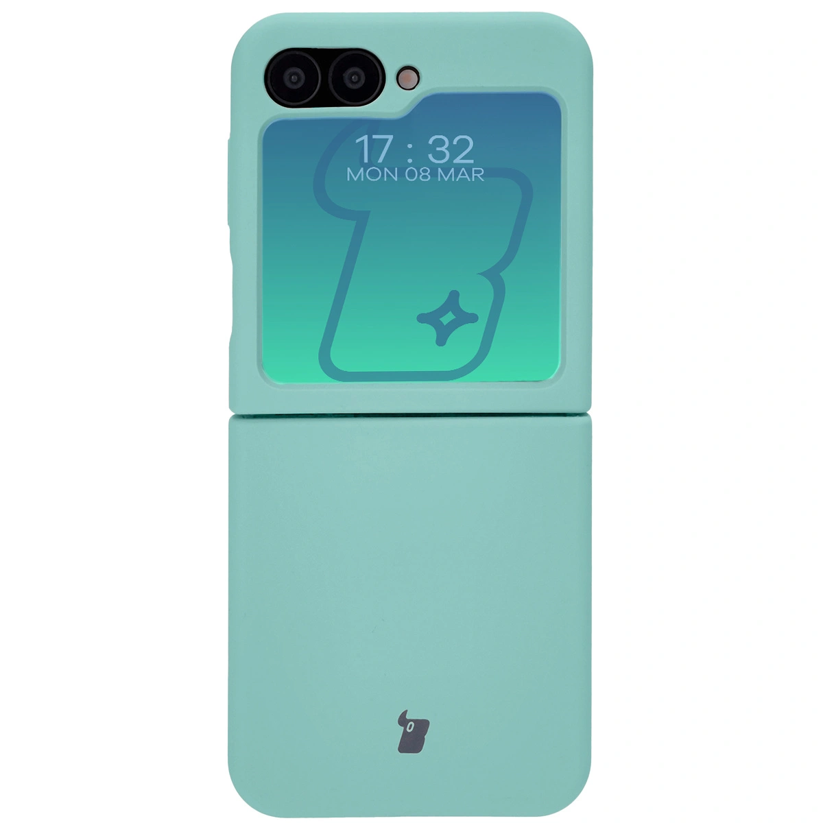 Bizon Soft Case Samsung Galaxy Z Flip6 turquoise