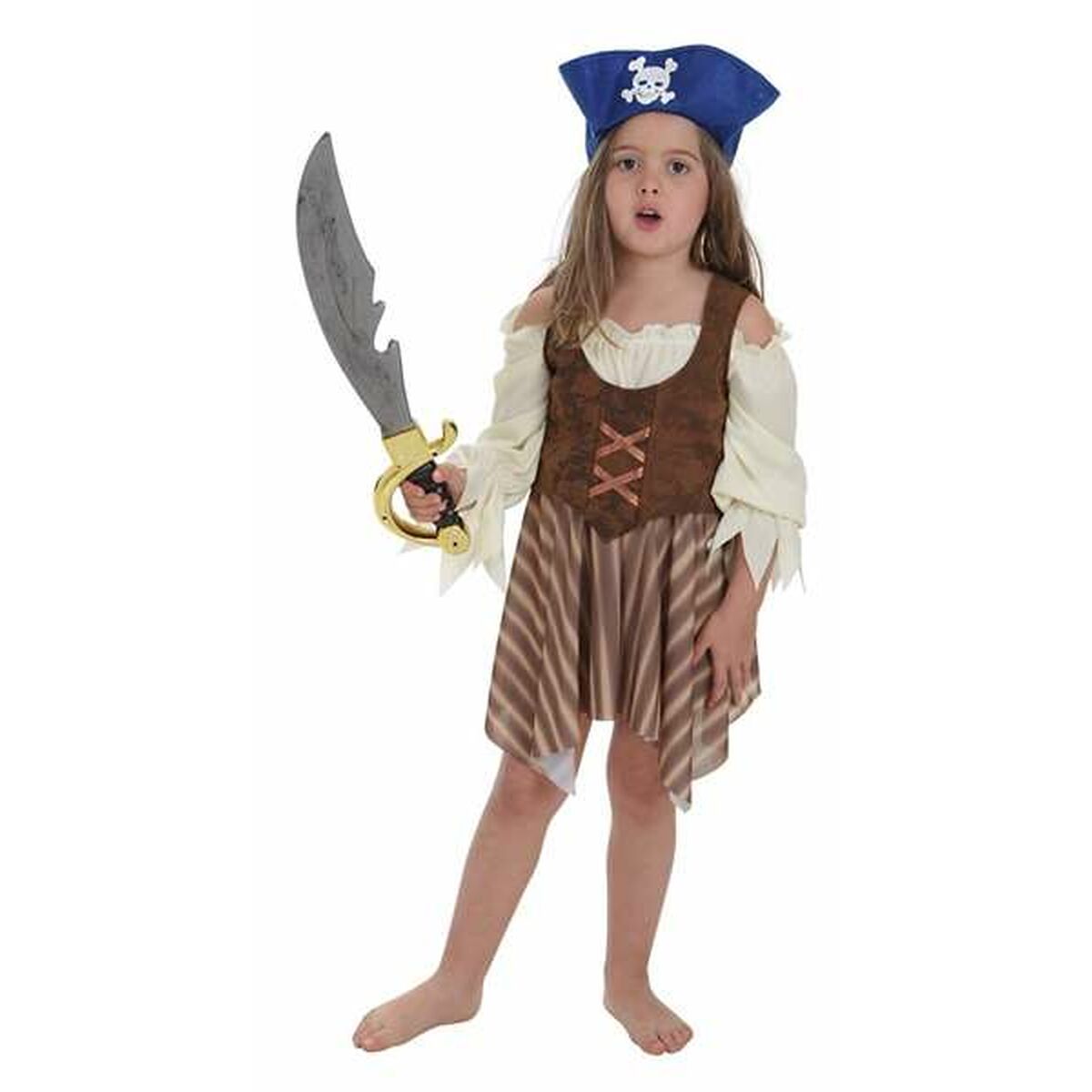 Costume for Children Stripes Pirate