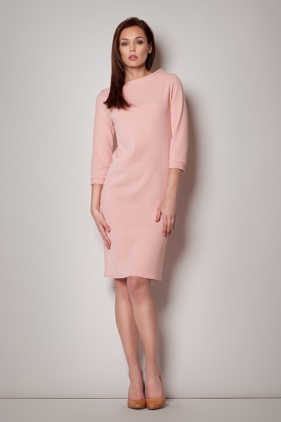 Sukienka Model 181 Pink - Figl Różowy Damska