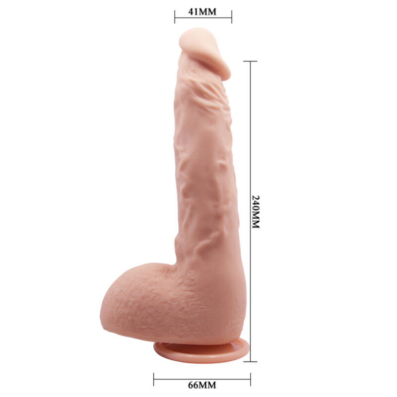 JASON REALISTIC DILDO FLESH 24 CM
