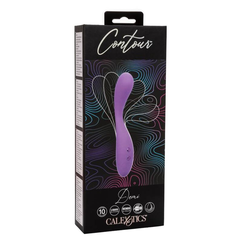 CALIFORNIA EXOTICS CONTOUR DEMI VIOLET CALIFORNIA EXOTICS CONTOUR DEMI VIOLET