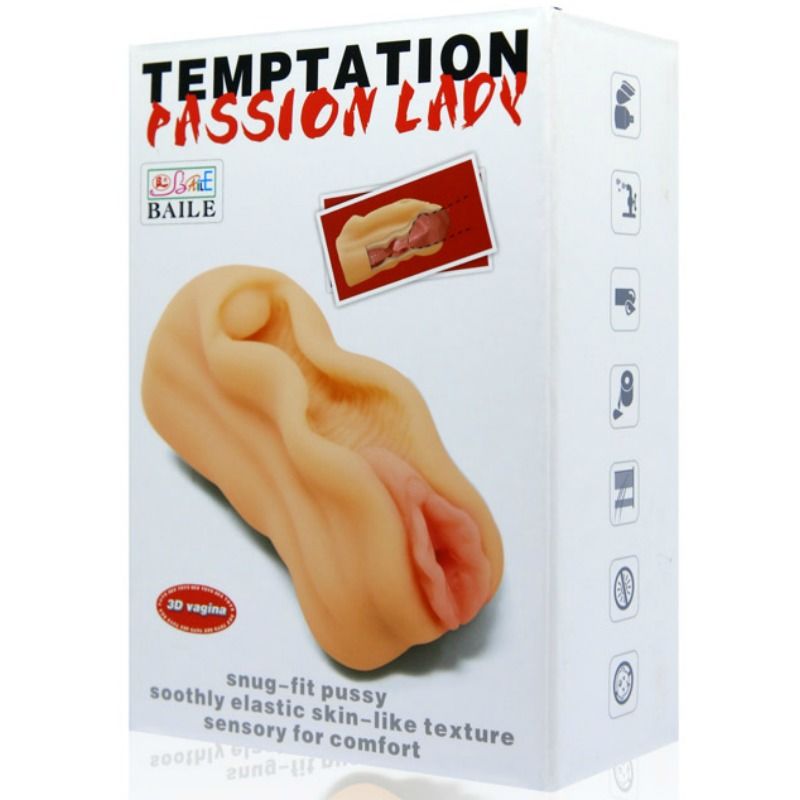 TEMPTATION PASSION LADY MINI MALE MASTUBATOR PUSSY DESIGN