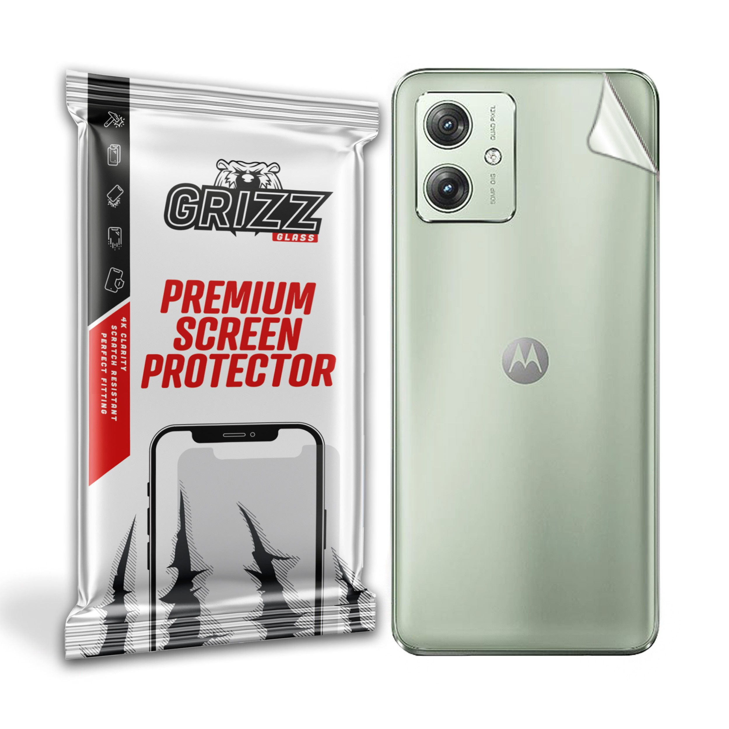 GrizzGlass SatinSkin Motorola Moto G54