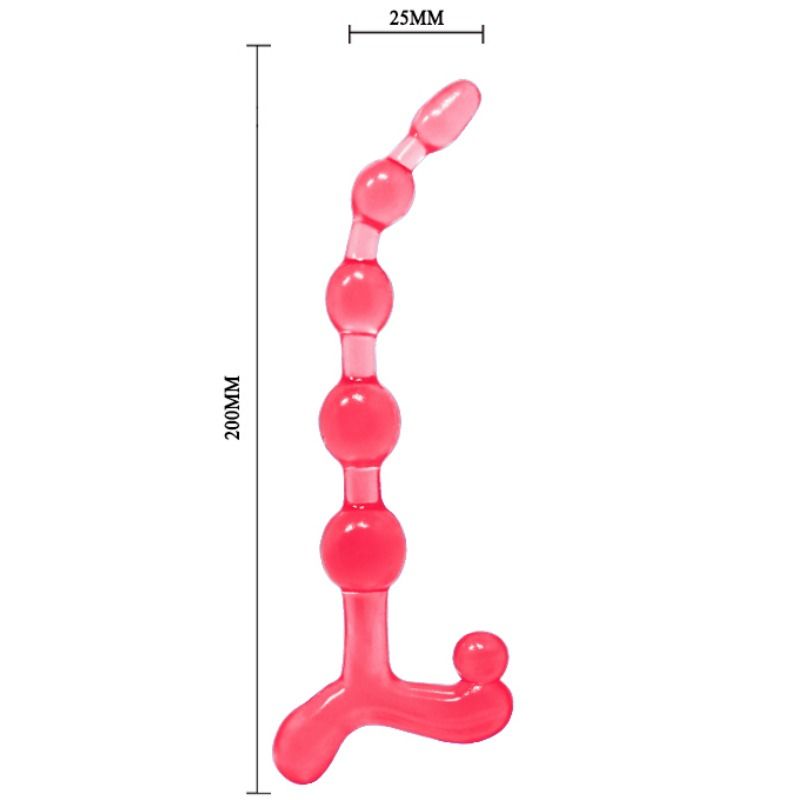 DANCE - BENDY TWIST RED ANAL BALLS
