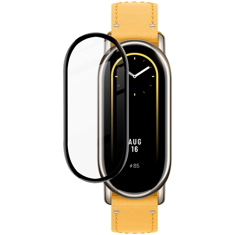 Bizon Glass Watch Edge Hybrid Mi Smart Band 8 black