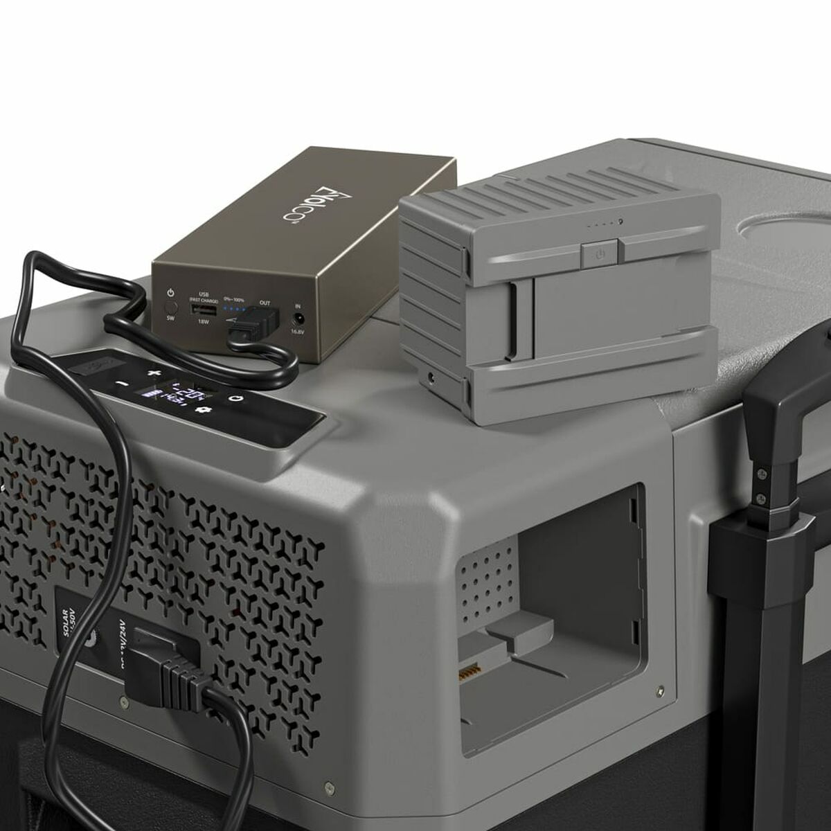 Portable Fridge Yolco BCX30 GREY Black Portable Fridge Yolco BCX30 GREY Black