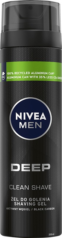 NIVEA MEN Żel do golenia DEEP CLEAN SHAVE  200ml
