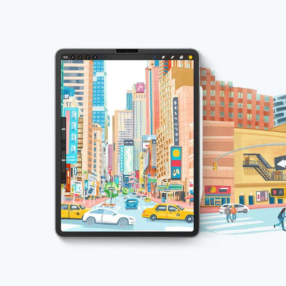 Hofi Paper Pro+ Apple iPad 10.2 2019/2020/2021 (7, 8, 9 gen) Matte Clear [2 PACK]
