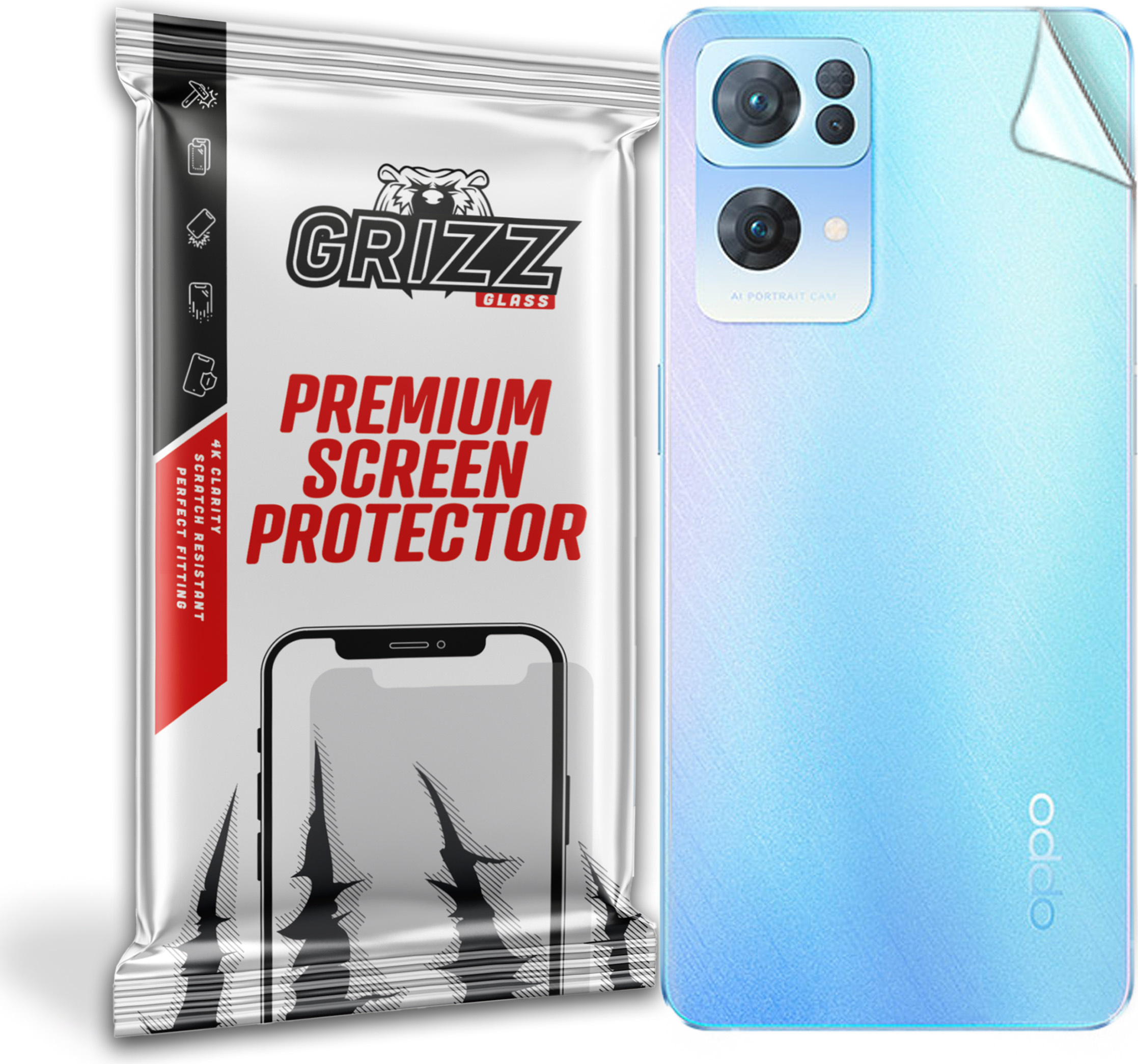 GrizzGlass SatinSkin Oppo Reno 7 Pro 5G