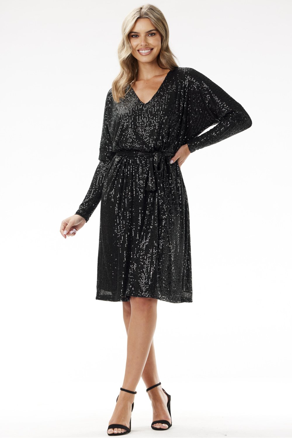  Evening dress model 204284 awama  black