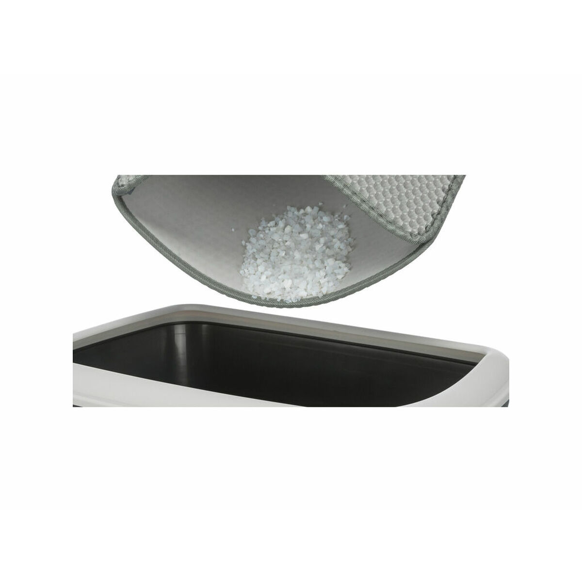 Sieve Trixie Grey Eva Rubber 40 × 55 cm Sieve Trixie Grey Eva Rubber 40 × 55 cm