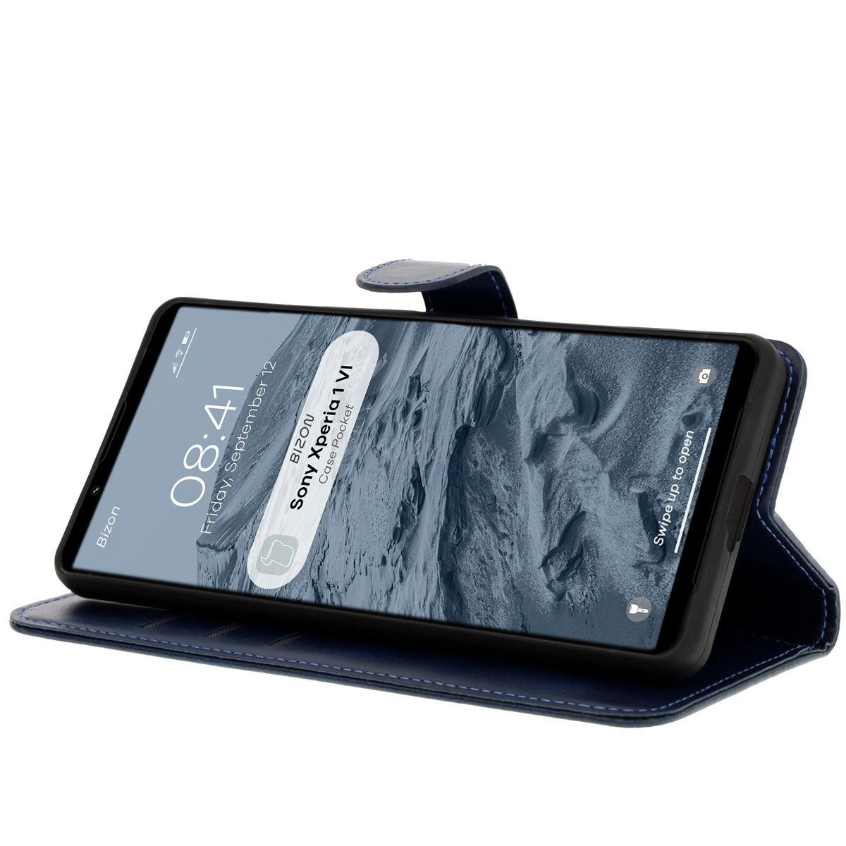 Bizon Case Pocket Sony Xperia 1 VI navy blue