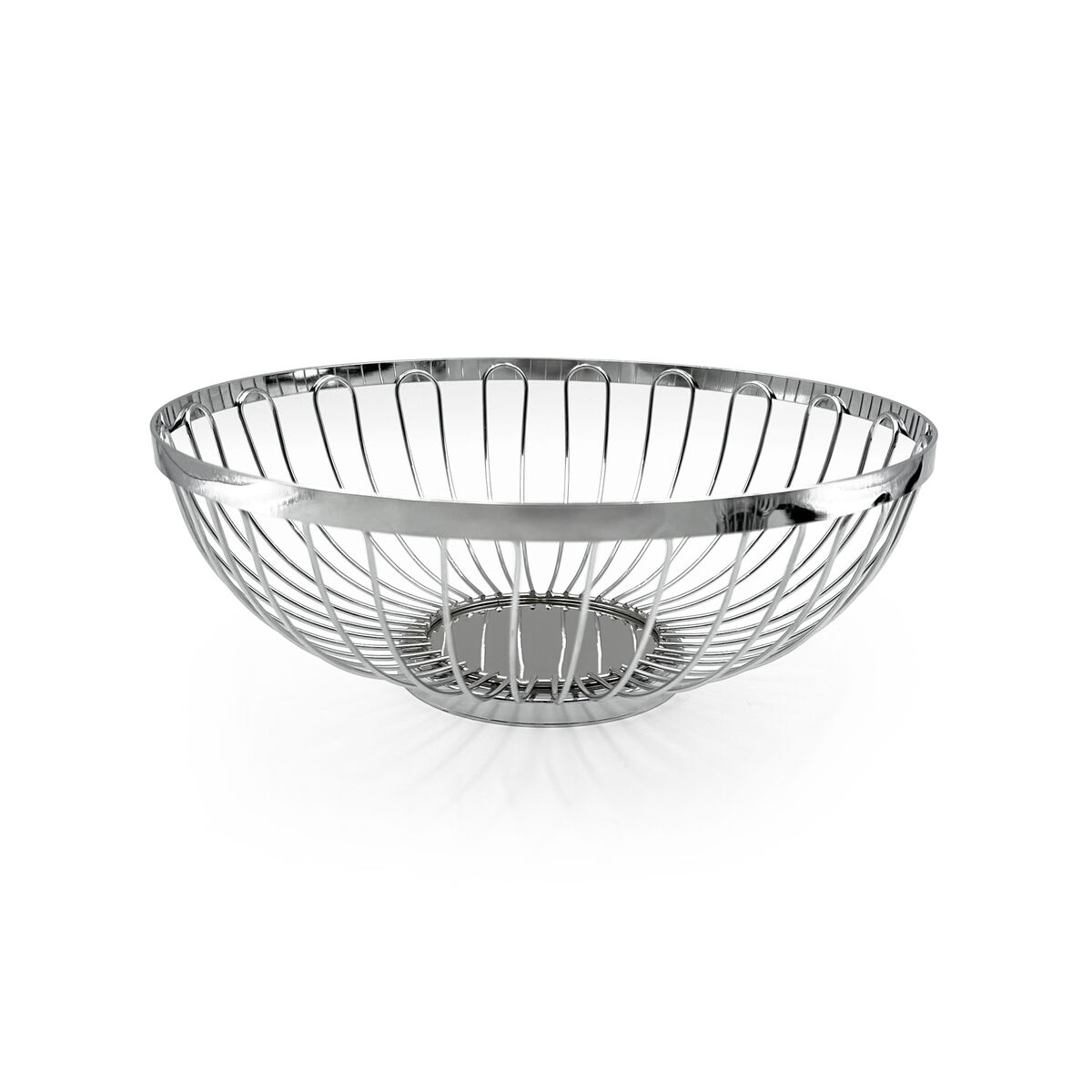 Breadbasket My Bar Silver Metal 25,5 x 9,5 cm (12 Units)