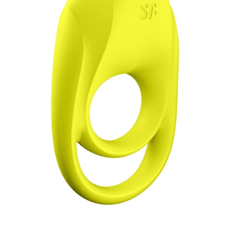 SATISFYER SPECTACULAR DUO RING VIBRATOR YELLOW