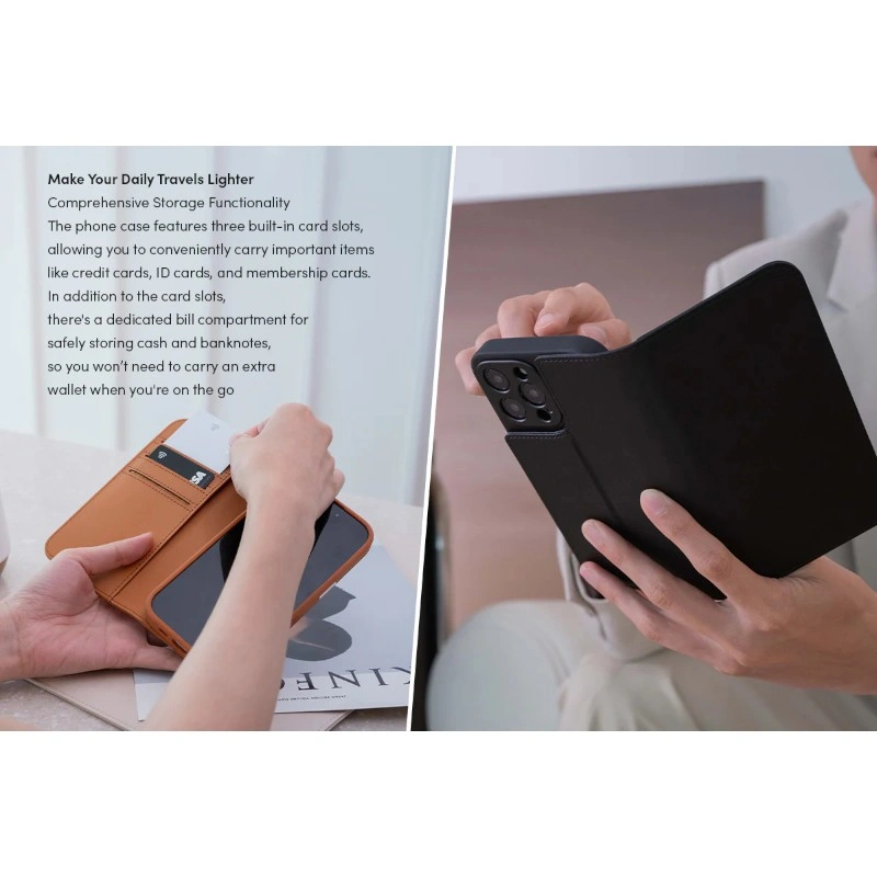 Moshi Overture MagSafe Apple iPhone 16 Pro Max (Caramel Brown)