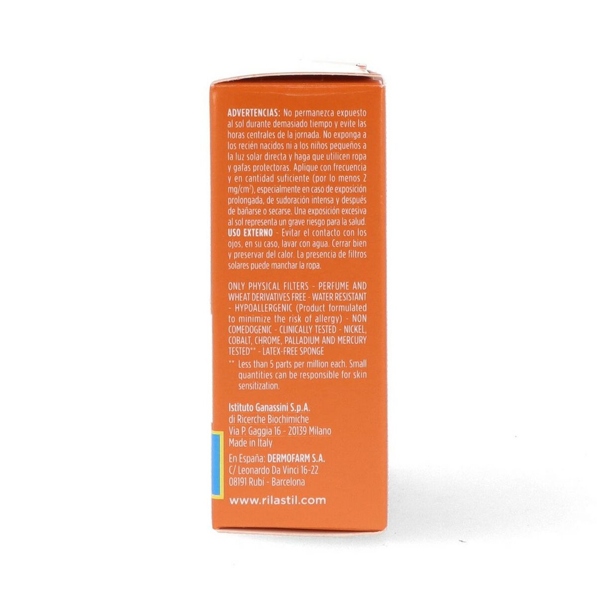 Kompakte Bräunungspulver Rilastil Sun System Bronze Spf 50+ (10 g)