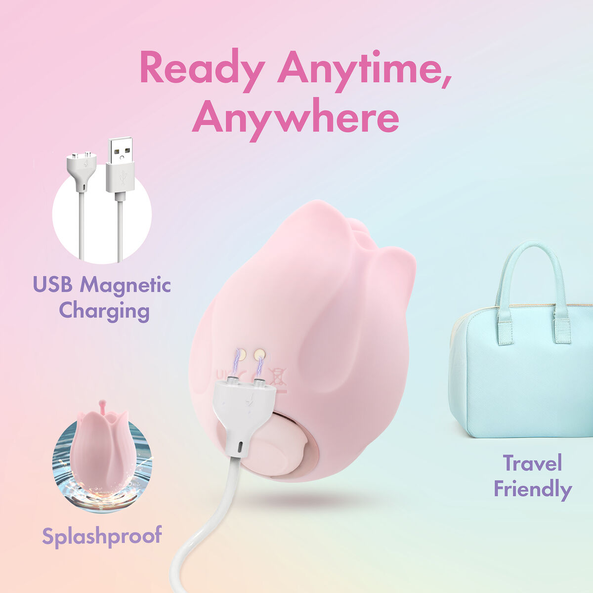 Massager Blush Play with me Pink Massager Blush Play with me Pink