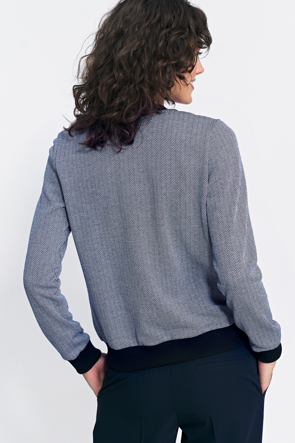  Jacket model 186124 Nife  navy blue