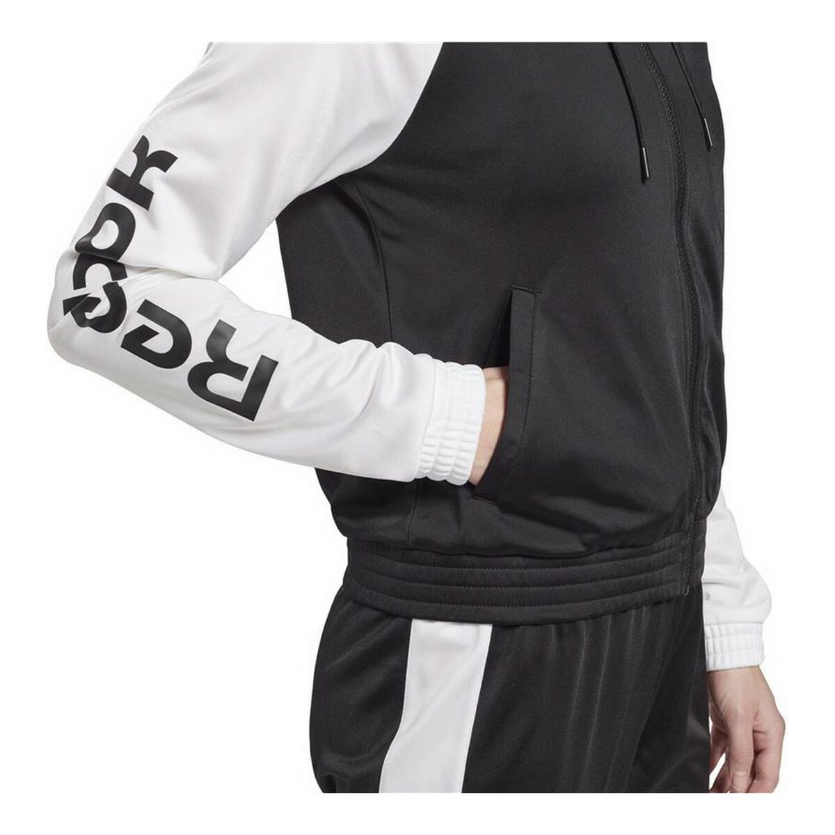 Tracksuit for Adults Reebok Linear Black