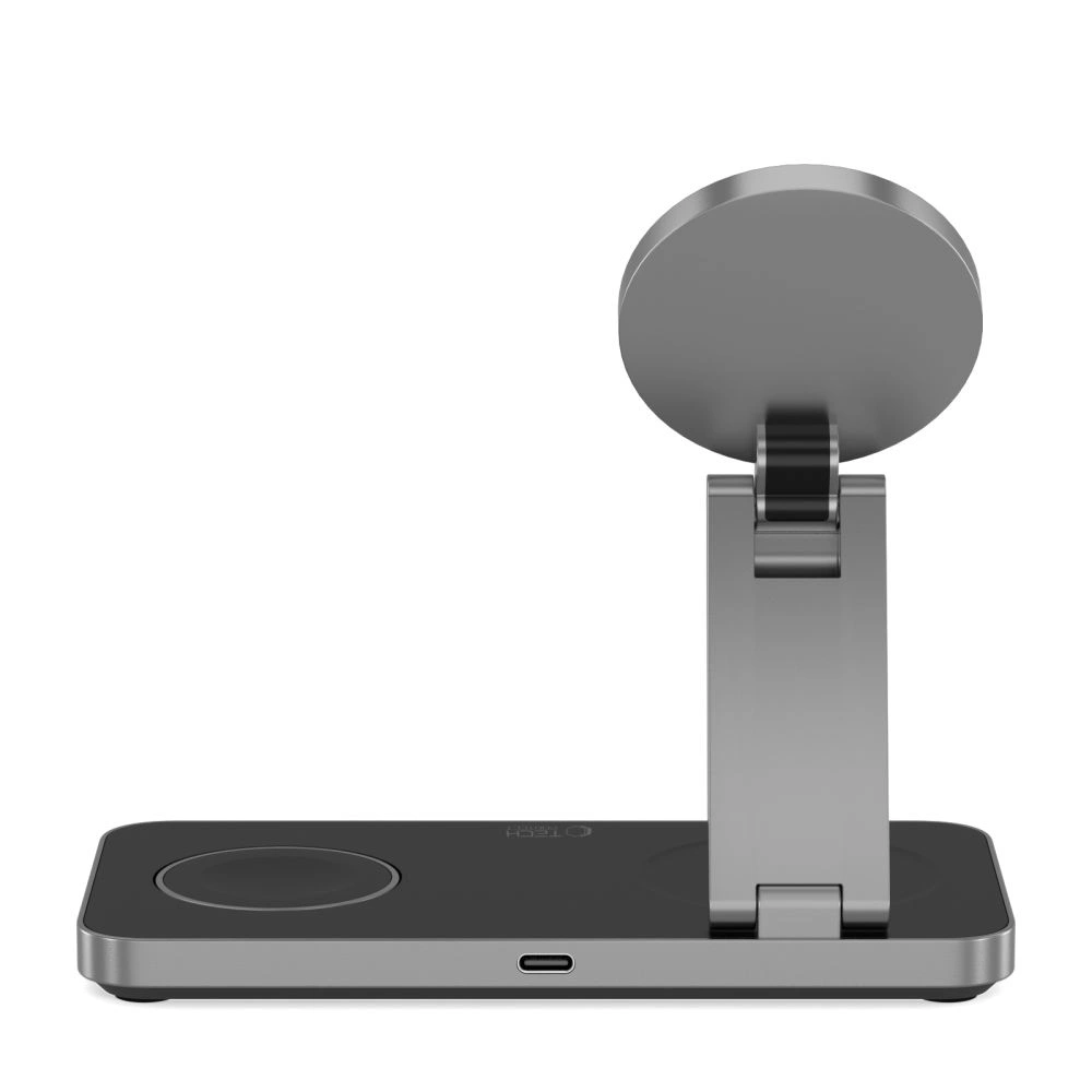 Ładowarka bezprzewodowa 3w1 Tech-Protect QI15W-A47 3in1 Magnetic MagSafe Wireless Charger Black