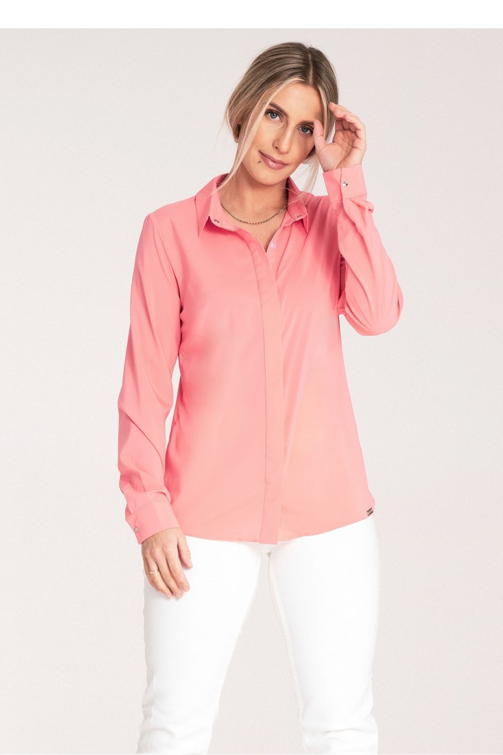  Long sleeve shirt model 204301 Figl  pink