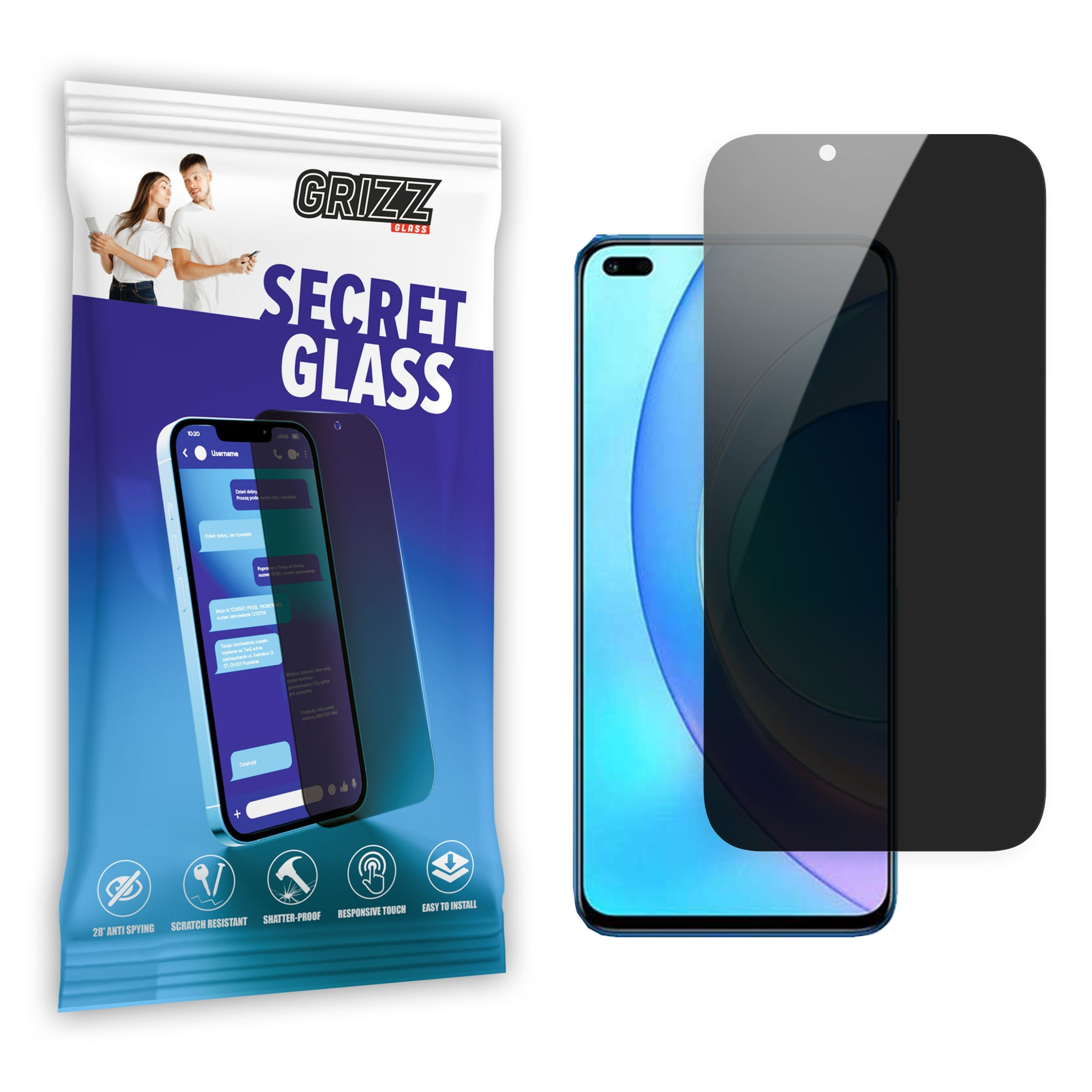 GrizzGlass SecretGlass Honor 50 Lite