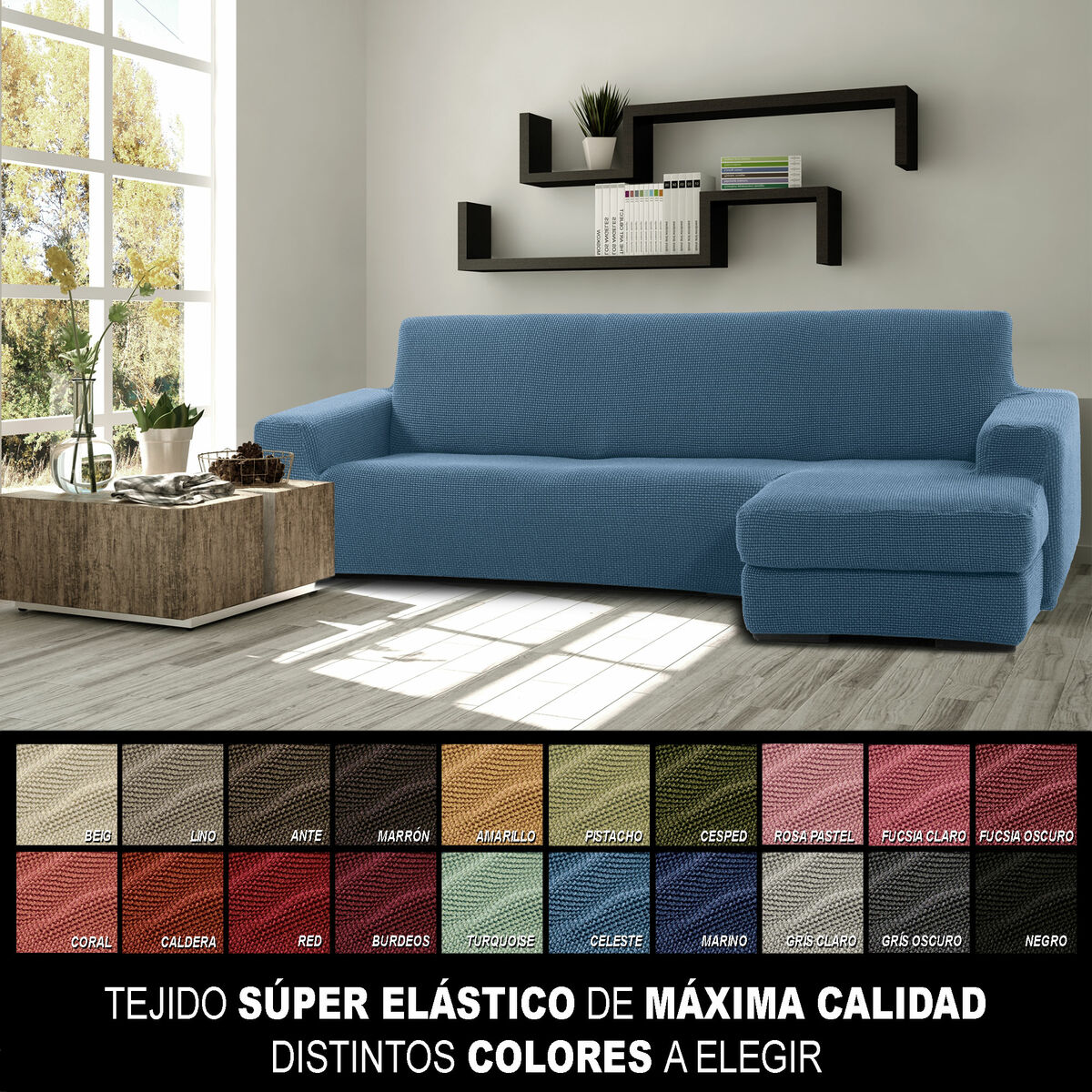 Chaise longue cover with short right arm Sofaskins NIAGARA 210 - 340 cm Chaise longue cover with short right arm Sofaskins NIAGARA 210 - 340 cm