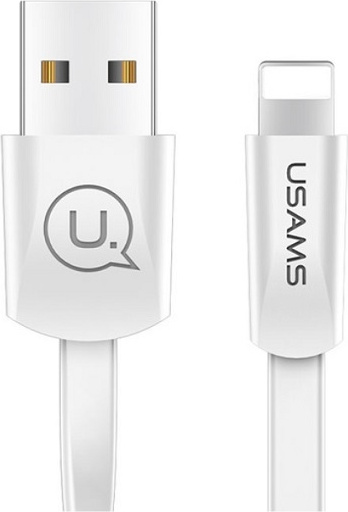 USAMS Flat Cable U2 Lightning 1,2m white SJ199IP02 Apple iPhone 5/6/7/8/X (US-SJ199)