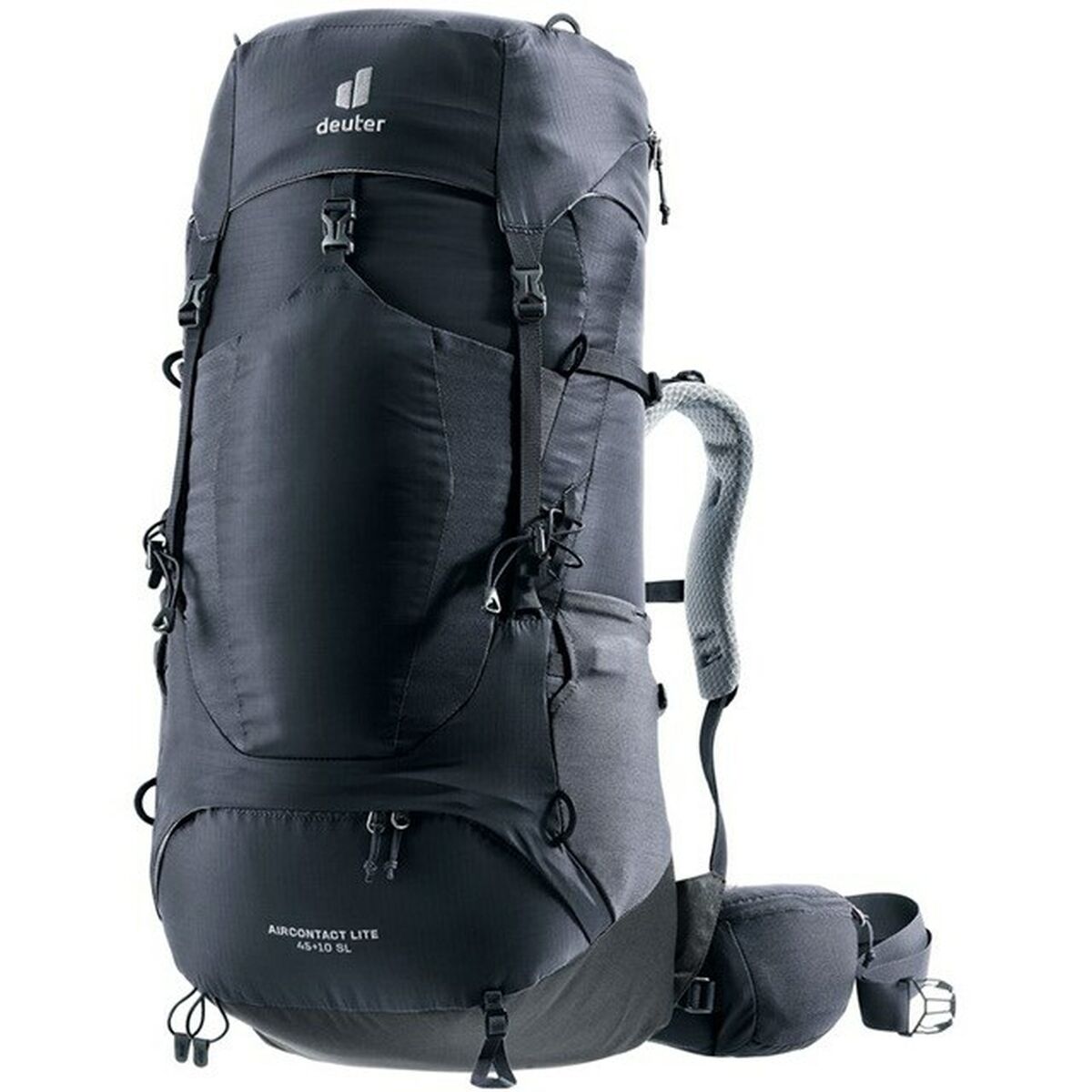 Hiking Backpack Deuter Aircontact Lite 45+10 SL Black Polyester 55 L