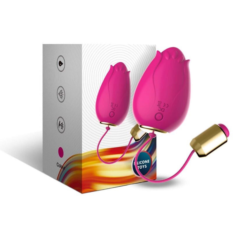 ARMONY - MANDALA EGG VIBRATOR G-SPOT REMOTE CONTROL FUCHSIA