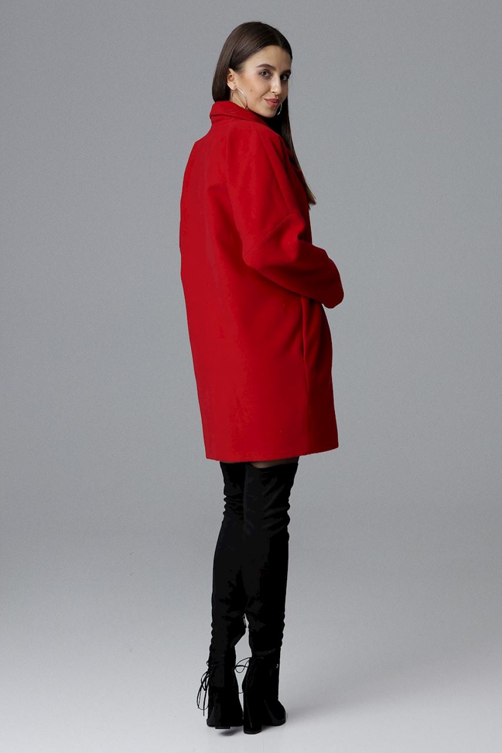  Coat model 124230 Figl  red