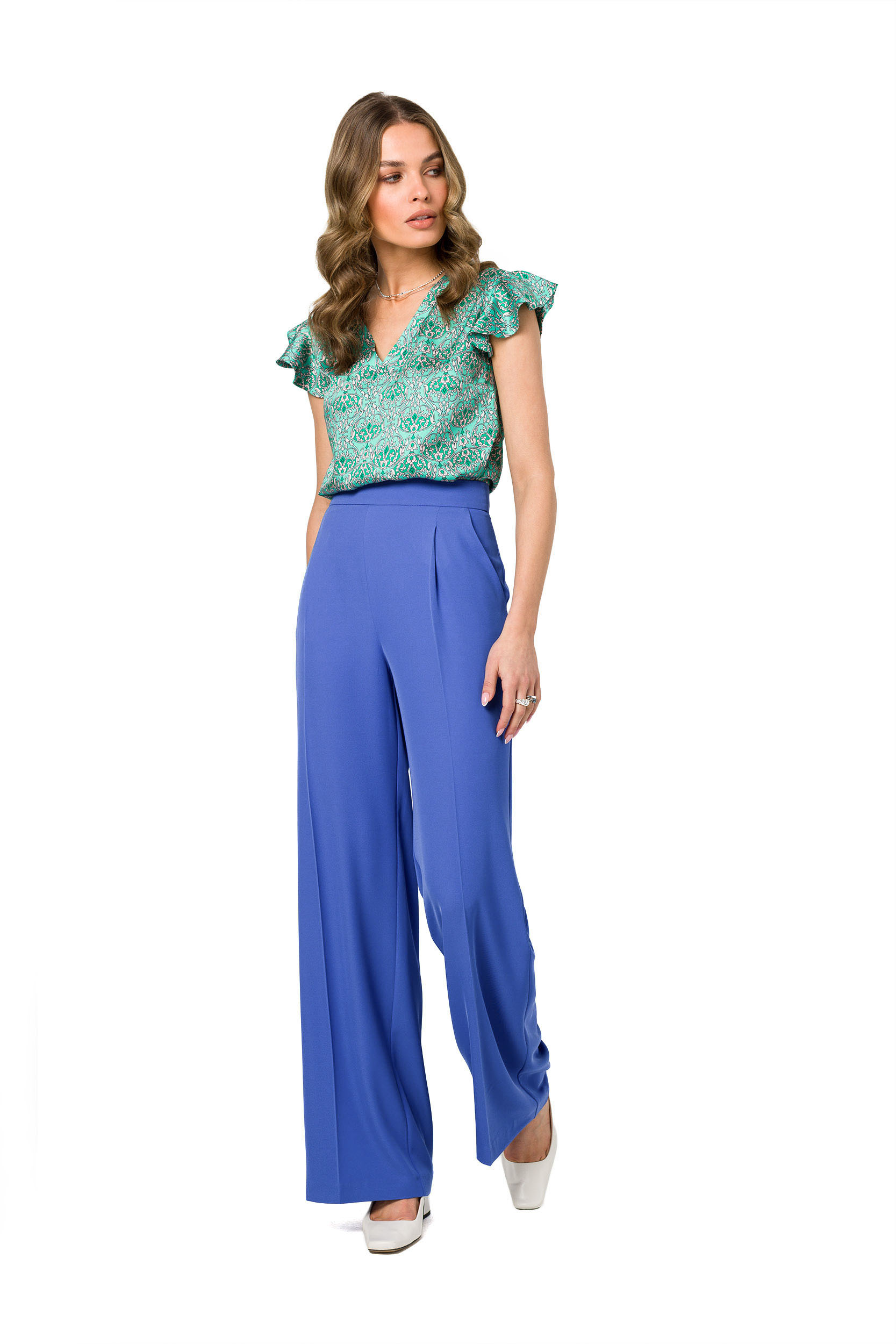  Blouse model 177183 Stylove  green