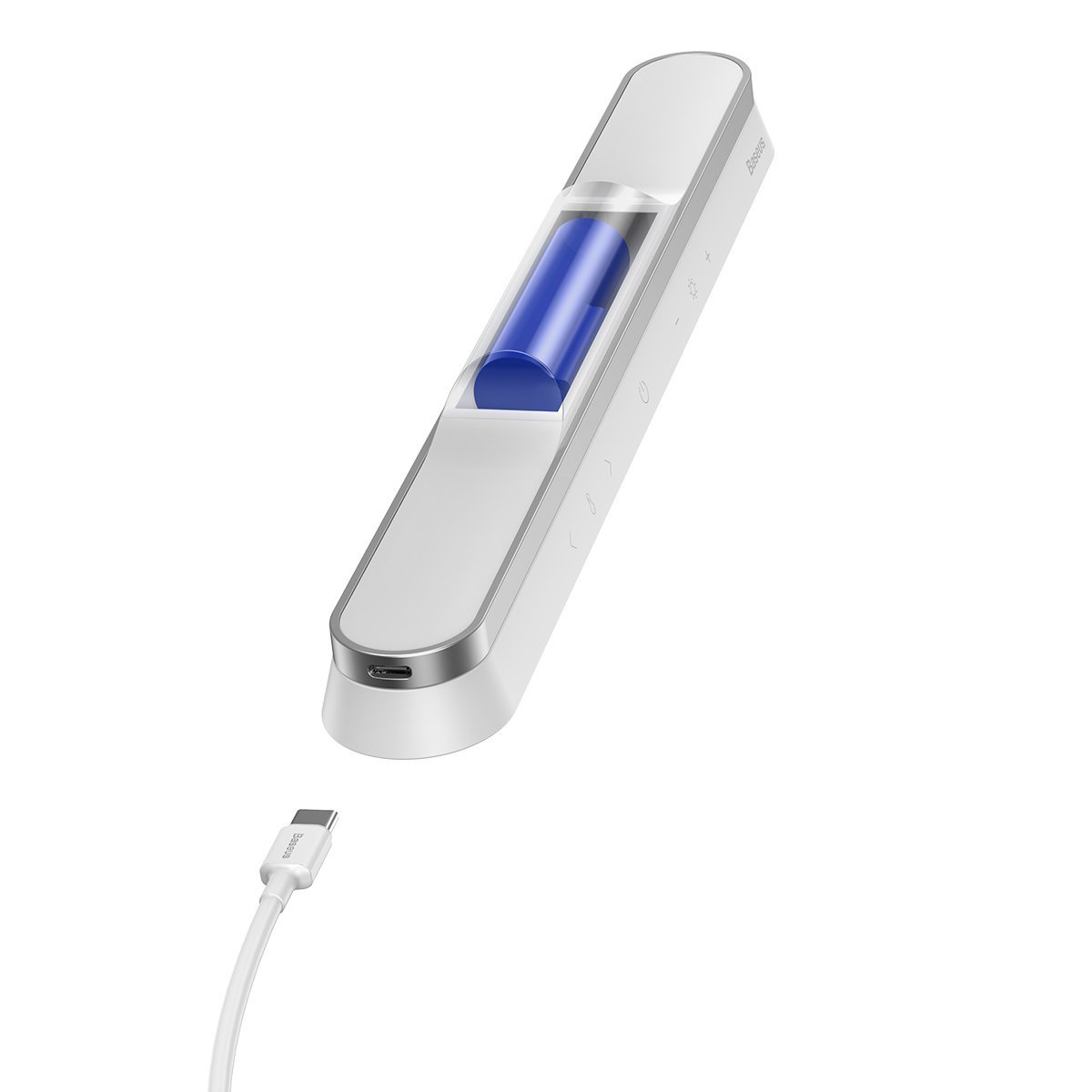 Baseus Magnetic Stepless Lamp Pro, with a touch panel (white)