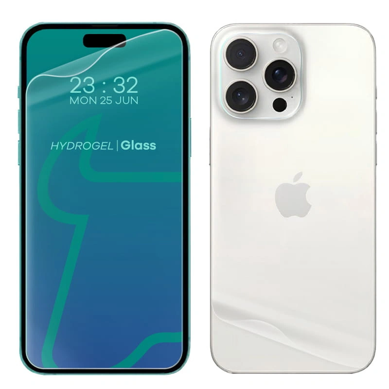 Bizon Glass Hydrogel Pack do Apple iPhone 15 Pro Max