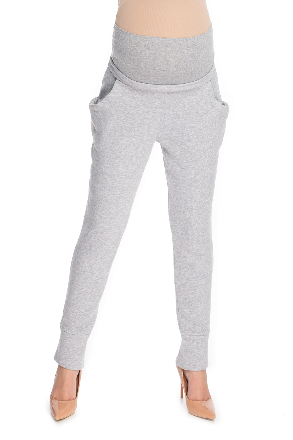  Women trousers model 147525 PeeKaBoo  grey