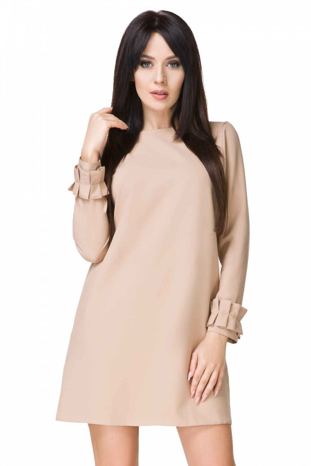 Cocktailkleid model 93577 Tessita beige Damen
